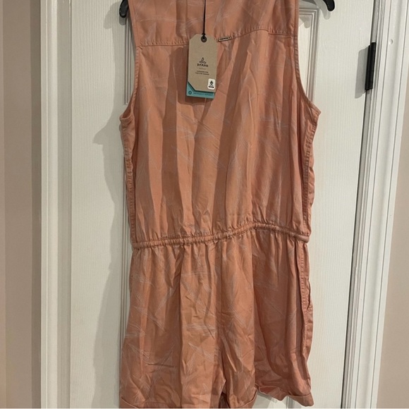 Nwts Prana peach weekend escape romper sz medium - Picture 5 of 5